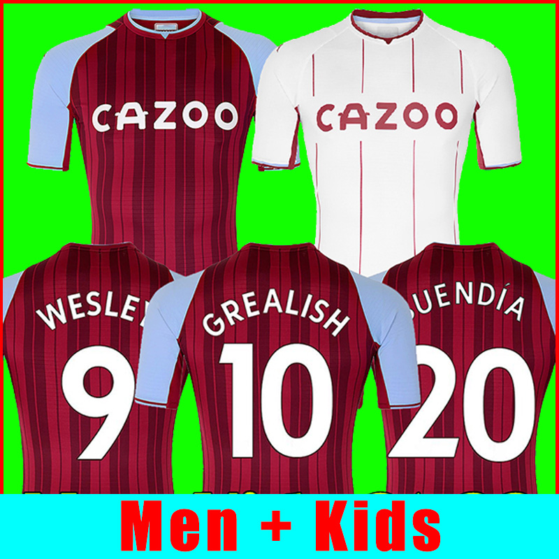 21 22 BARKLEY Jerseys BUENDÍA TRAORE Soccer Football Shirt 2021 2022 WATKINS WESLEY GHAZI M.TREZEGUET McGINN men + kids kit uniforms tops, 21/22 kids home
21 22 BARKLEY Jerseys BUENDÍA TRAORE Soccer Football Shirt 2021 2022 WATKINS WESLEY GHAZI M.TREZEGUET McGINN men + kids kit uniforms tops, 21/22 kids home