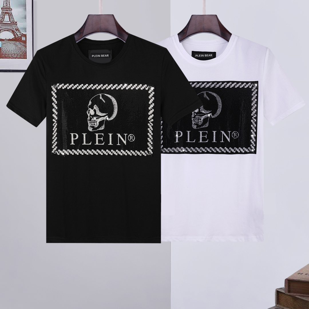 PLEIN BEAR T SHIRT Mens Designer Tshirts Rhinestone Skull Men T-shirts Classical High Quality Hip Hop Streetwear Tshirt Casual Top Tees PB 16161, Black
PLEIN BEAR T SHIRT Mens Designer Tshirts Rhinestone Skull Men T-shirts Classical High Quality Hip Hop Streetwear Tshirt Casual Top Tees PB 16161, Black