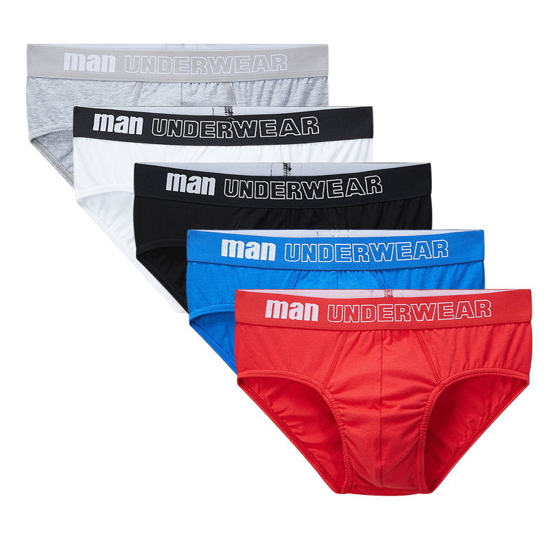 5 pcs/lot Mens Underwear Briefs for Men Calzoncillos Hombre Cotton Male Underpants Mens Underware Man Pouch Brief, Red
5 pcs/lot Mens Underwear Briefs for Men Calzoncillos Hombre Cotton Male Underpants Mens Underware Man Pouch Brief, Red