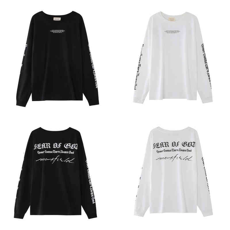 Fears of God Essentials Designer T Shirt co branded Maxfield loose round neck long sleeve backing fog Season 7 high street, White
Fears of God Essentials Designer T Shirt co branded Maxfield loose round neck long sleeve backing fog Season 7 high street, White
