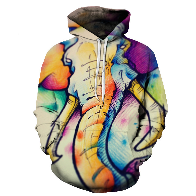 Men's Hoodies & Sweatshirts European and American Painted Animal Digital Printing Sweater, Couple Trendy Brand 3D Pullover Sweatsh, A1
Men's Hoodies & Sweatshirts European and American Painted Animal Digital Printing Sweater, Couple Trendy Brand 3D Pullover Sweatsh, A1