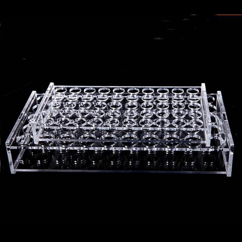 Lab Supplies 50Holes Sample Bottle Rack Reagent Analytical Holder Perspex Chromatographic For 2/3/5ml/10ml/20ml-60ml
Lab Supplies 50Holes Sample Bottle Rack Reagent Analytical Holder Perspex Chromatographic For 2/3/5ml/10ml/20ml-60ml