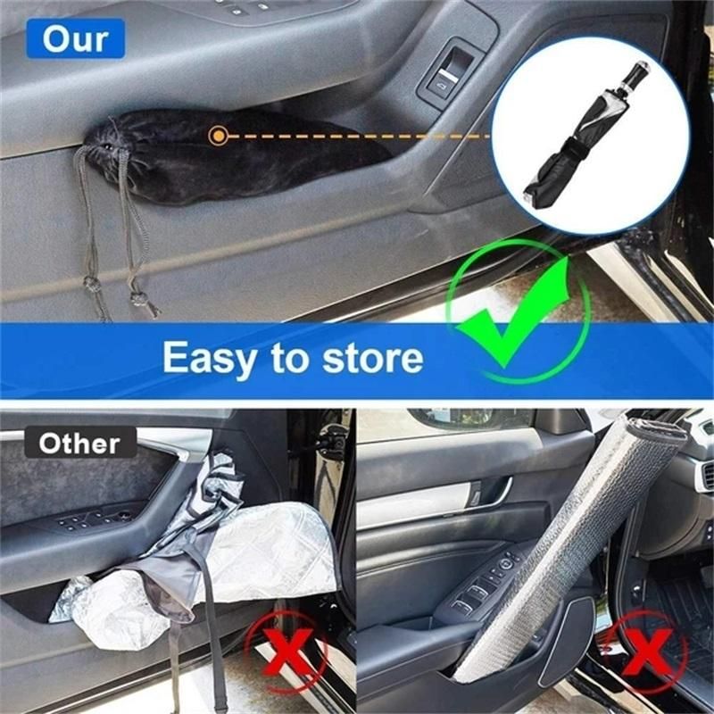 New Summer Type Car Sunshade Protector Umbrella For Auto Front 2 Model Can Choose