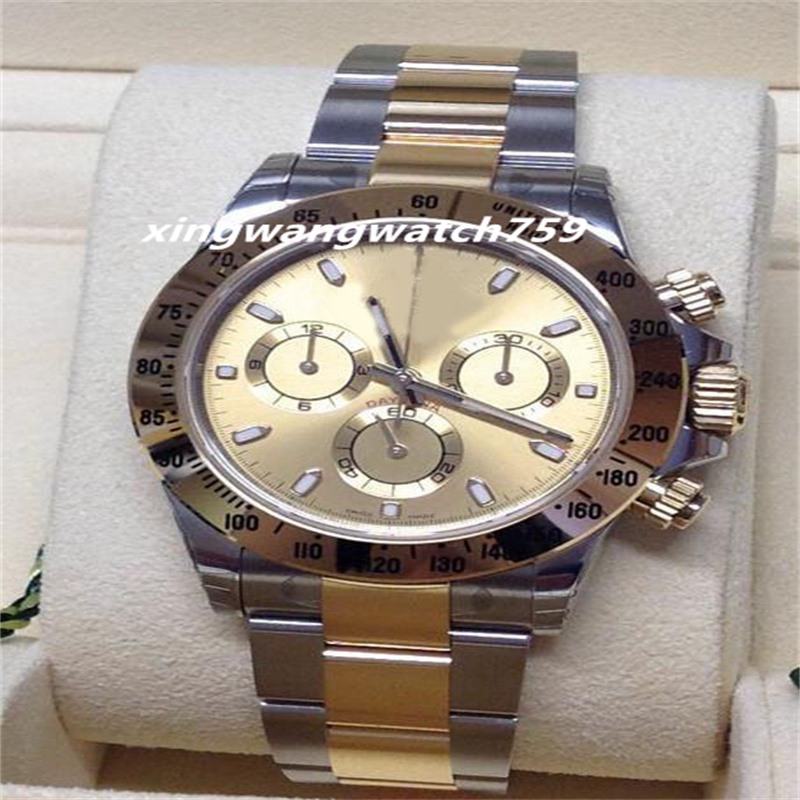 BP Factory Luxury High Quality Watch 116523 Champagne Dial stainless steel Mechanical automatic Movement 7750 Work men watch, Slivery;brown
BP Factory Luxury High Quality Watch 116523 Champagne Dial stainless steel Mechanical automatic Movement 7750 Work men watch, Slivery;brown
