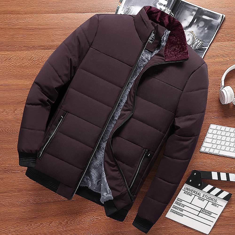 Men Winter Jacket Parkas High Quality Cotton Padded Wadded Thick Warm Outerwear Casual Coats Male Jaquetas Masculina Inverno 210518