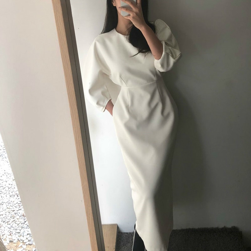 Casual Dresses Elegant simple women hip pack ed 2021 winter solid thin waist tall female long, Black
Casual Dresses Elegant simple women hip pack ed 2021 winter solid thin waist tall female long, Black