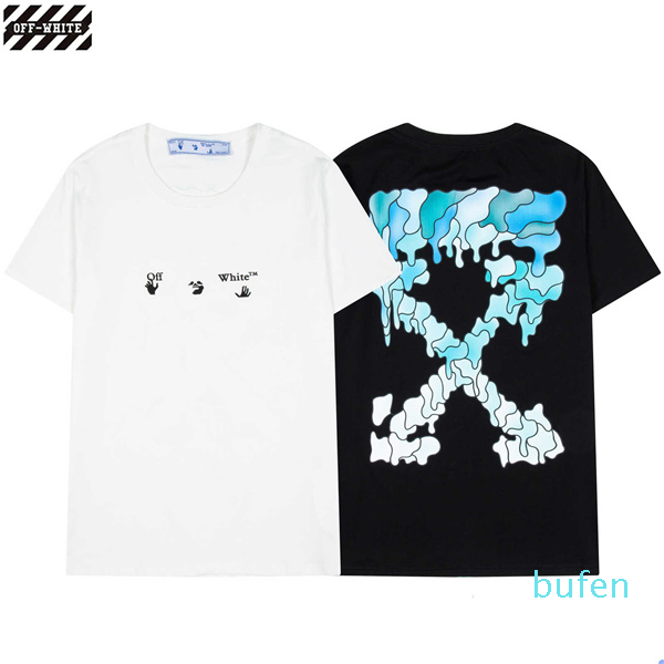 fashion brand off men's t shirt short sleeve arrow blue quicksand print white couple casual loose T-shirt, White;black
fashion brand off men's t shirt short sleeve arrow blue quicksand print white couple casual loose T-shirt, White;black
