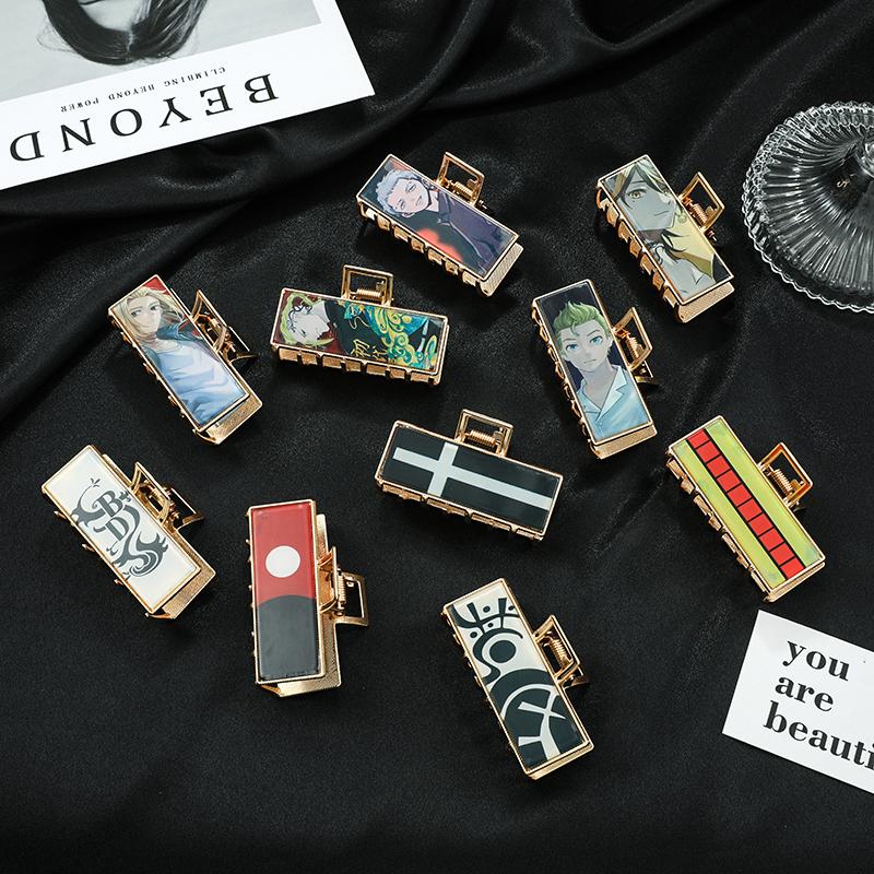 Hair Clips & Barrettes Tokyo Revengers Kazutora Hanamiya Mitsuya Takashi Izana Kurokawa Inspire Jewelry Cosplay Accessories, Golden;silver
Hair Clips & Barrettes Tokyo Revengers Kazutora Hanamiya Mitsuya Takashi Izana Kurokawa Inspire Jewelry Cosplay Accessories, Golden;silver