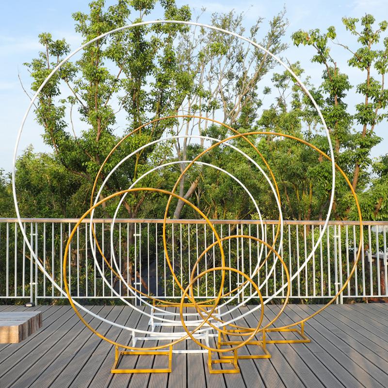 Party Decoration Wedding Arch Round Birthday Background Lawn Flower Stand Supplies Wrought Iron Frame
Party Decoration Wedding Arch Round Birthday Background Lawn Flower Stand Supplies Wrought Iron Frame