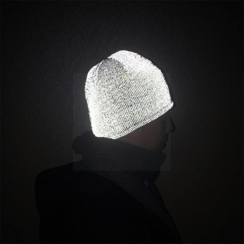Berets Women Men Reflective Knitted Hats Running Bonnet Warm Caps Windproof Winter C9R6, White
Berets Women Men Reflective Knitted Hats Running Bonnet Warm Caps Windproof Winter C9R6, White