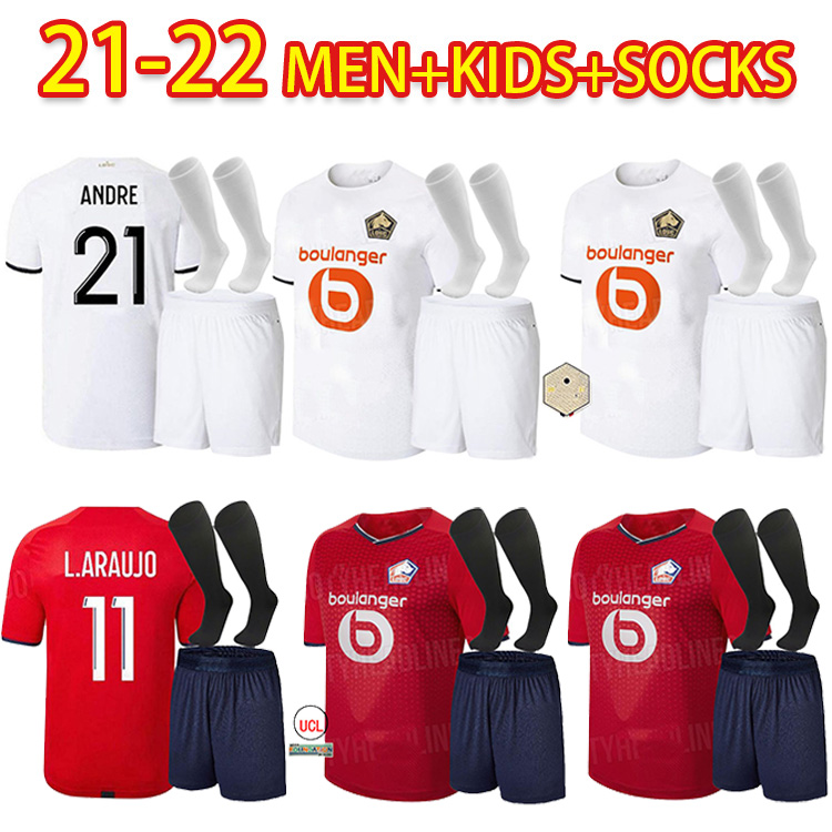 2021 2022 LOSC Lille soccer jersey DAVID FONTE BURAK BAMBA YAZICI football shirts 21 22 Olympique JIKONE R.SANCHES T.WEAH L.ARAUJO maillots Adult Kids Kit+Socks, 208
2021 2022 LOSC Lille soccer jersey DAVID FONTE BURAK BAMBA YAZICI football shirts 21 22 Olympique JIKONE R.SANCHES T.WEAH L.ARAUJO maillots Adult Kids Kit+Socks, 208