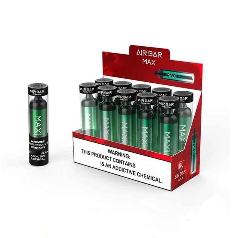 Air Bar max Disposable Vape 2000 Puffs Device E cigarettes Built-in 1250mah Battery 6.5ml Vapes kit
Air Bar max Disposable Vape 2000 Puffs Device E cigarettes Built-in 1250mah Battery 6.5ml Vapes kit