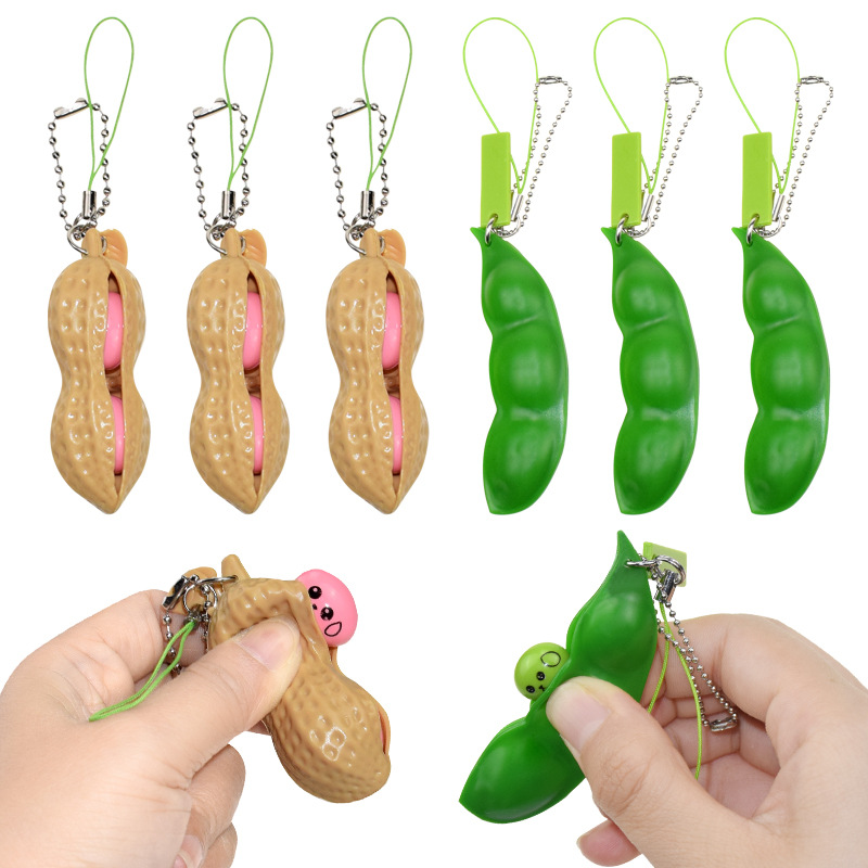 Fidget Toys Party Gift Decompression Edamame Toys Squishy Squeeze Peas Beans Peanuts Keychain Cute Stress Adult Toy Rubber Boys Xmas Gift
Fidget Toys Party Gift Decompression Edamame Toys Squishy Squeeze Peas Beans Peanuts Keychain Cute Stress Adult Toy Rubber Boys Xmas Gift