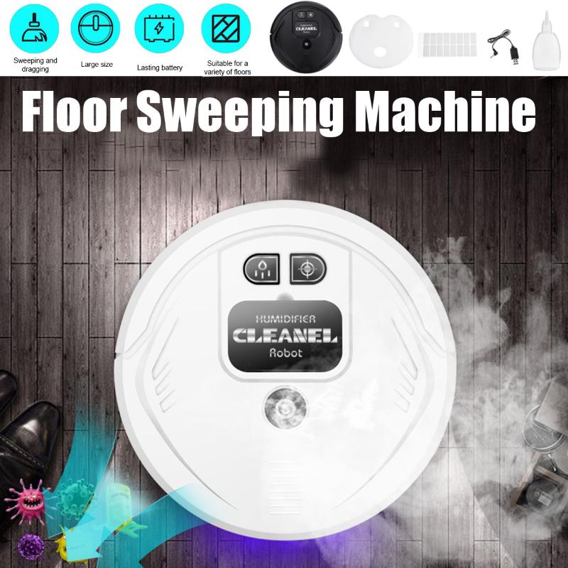 Vacuum Cleaners Fully Automatic Multifunctional Smart Robot Cleaner USB Charging Sweeping Dry And Wet Spray Mop Aerosol Disinfecting
Vacuum Cleaners Fully Automatic Multifunctional Smart Robot Cleaner USB Charging Sweeping Dry And Wet Spray Mop Aerosol Disinfecting