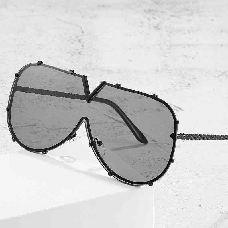 Retro Sunglass Women Big Frame Sunglass Eyewear Protect fashion show Decoration Men and women Shad Sunglass2CWK
Retro Sunglass Women Big Frame Sunglass Eyewear Protect fashion show Decoration Men and women Shad Sunglass2CWK