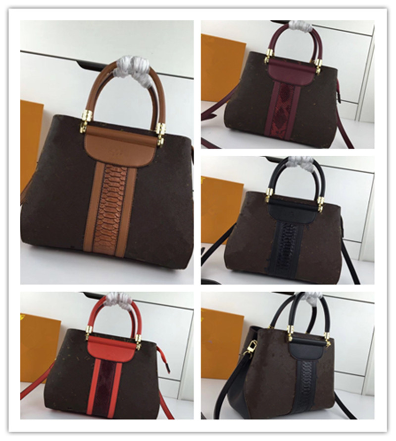 Designer Bags Smooth Leather Double Top Handle Totes Crocodile pattern Zipper Outside Pocket Adjustable Straps Interior Zipper Pocket High Capacity Women Storage, Don't pay it
Designer Bags Smooth Leather Double Top Handle Totes Crocodile pattern Zipper Outside Pocket Adjustable Straps Interior Zipper Pocket High Capacity Women Storage, Don't pay it