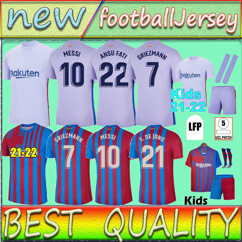 21 22 Memphis Camisetas de Soccer jersey Messi Barcelona Quinco Aguero ANSU FATI 2021 2022 GRIEZMANN F. De JONG DEST Men + Kids Set Socks long sleeves E, Player version
21 22 Memphis Camisetas de Soccer jersey Messi Barcelona Quinco Aguero ANSU FATI 2021 2022 GRIEZMANN F. De JONG DEST Men + Kids Set Socks long sleeves E, Player version