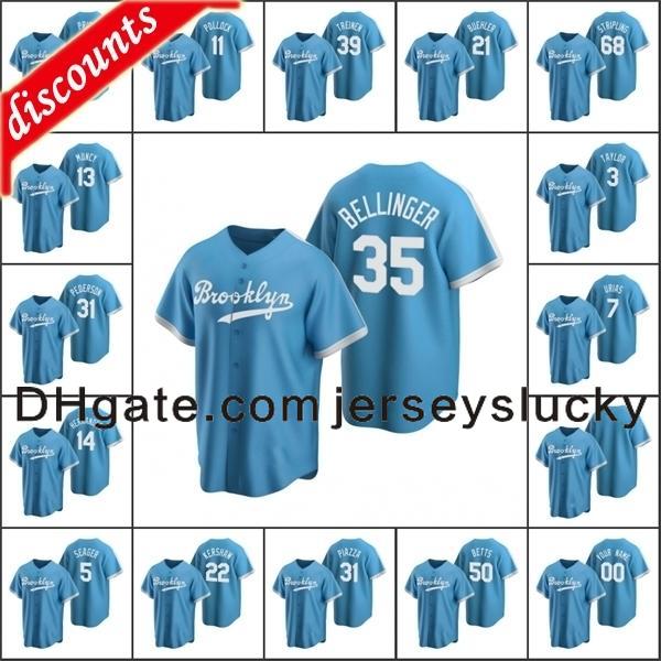 Los Angeles\rDodgers Men #21 Walker Buehler 35 Cody Bellinger 39 Blake Treinen Custom Women Youth Cooperstown Collection Alternate Jersey, Blue;black
Los Angeles\rDodgers Men #21 Walker Buehler 35 Cody Bellinger 39 Blake Treinen Custom Women Youth Cooperstown Collection Alternate Jersey, Blue;black