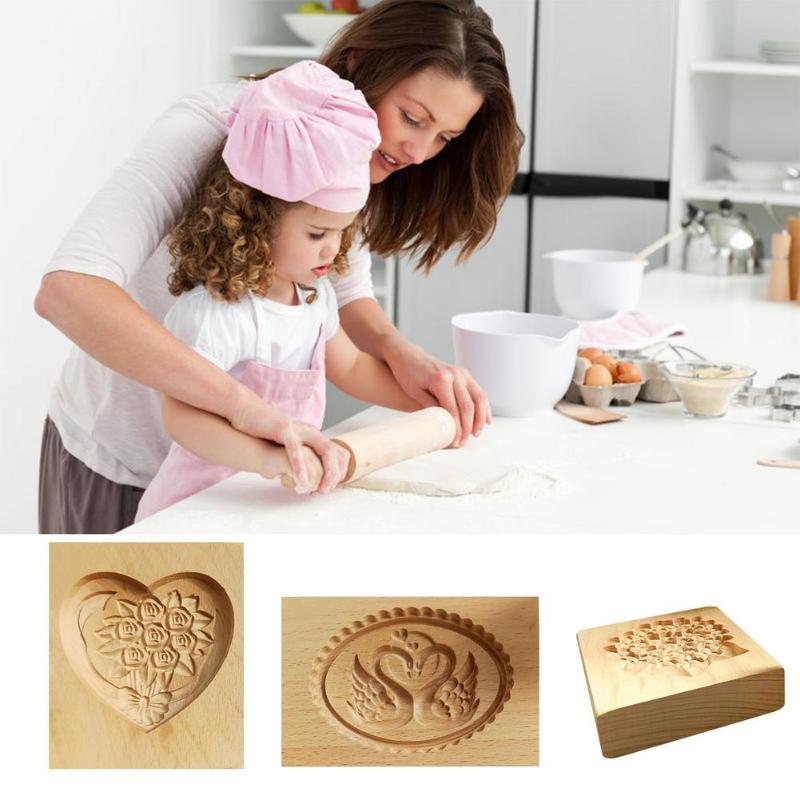 Baking Moulds Wooden Biscuit Mold 3 Patterns Kitchen Tools Funny Cookie Molds For Gingerbread Cookies
Baking Moulds Wooden Biscuit Mold 3 Patterns Kitchen Tools Funny Cookie Molds For Gingerbread Cookies