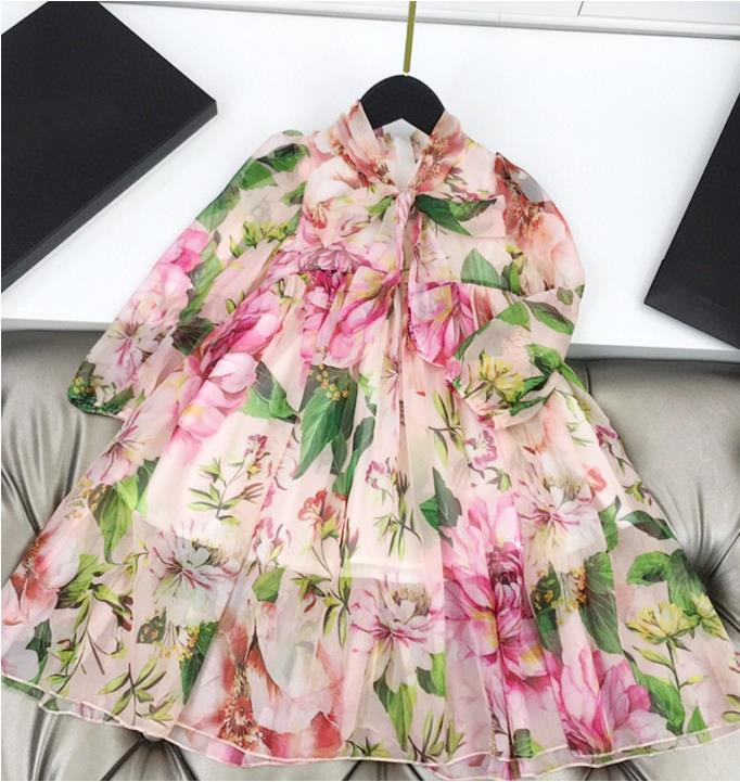 Spring Summer Designer Girls Dresses Kids Long Sleeve Pink Floral Chiffon Princess Dress Children Party Clothes
Spring Summer Designer Girls Dresses Kids Long Sleeve Pink Floral Chiffon Princess Dress Children Party Clothes