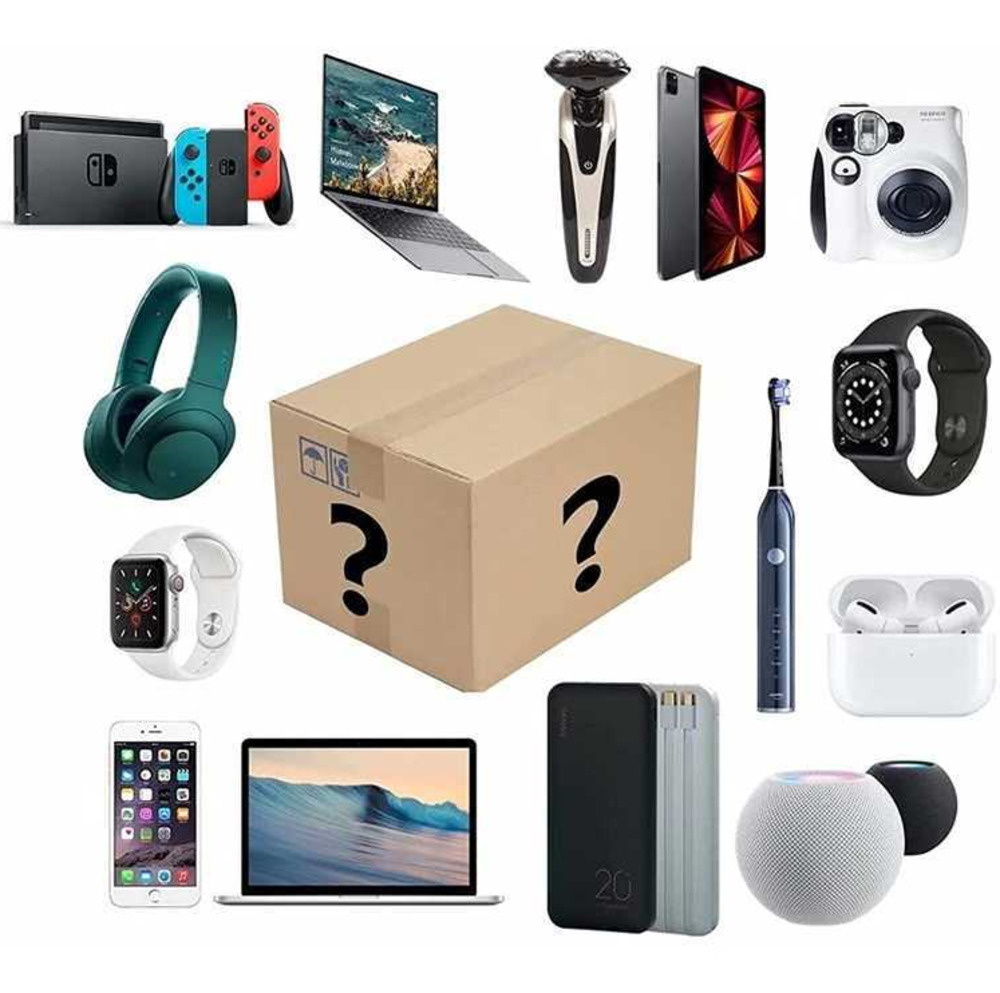 Mystery Box Electronics, Boxes Random, Birthday Surprise favors , Lucky for Adults Gift, Such As Drones, Smart Watches-C298
Mystery Box Electronics, Boxes Random, Birthday Surprise favors , Lucky for Adults Gift, Such As Drones, Smart Watches-C298