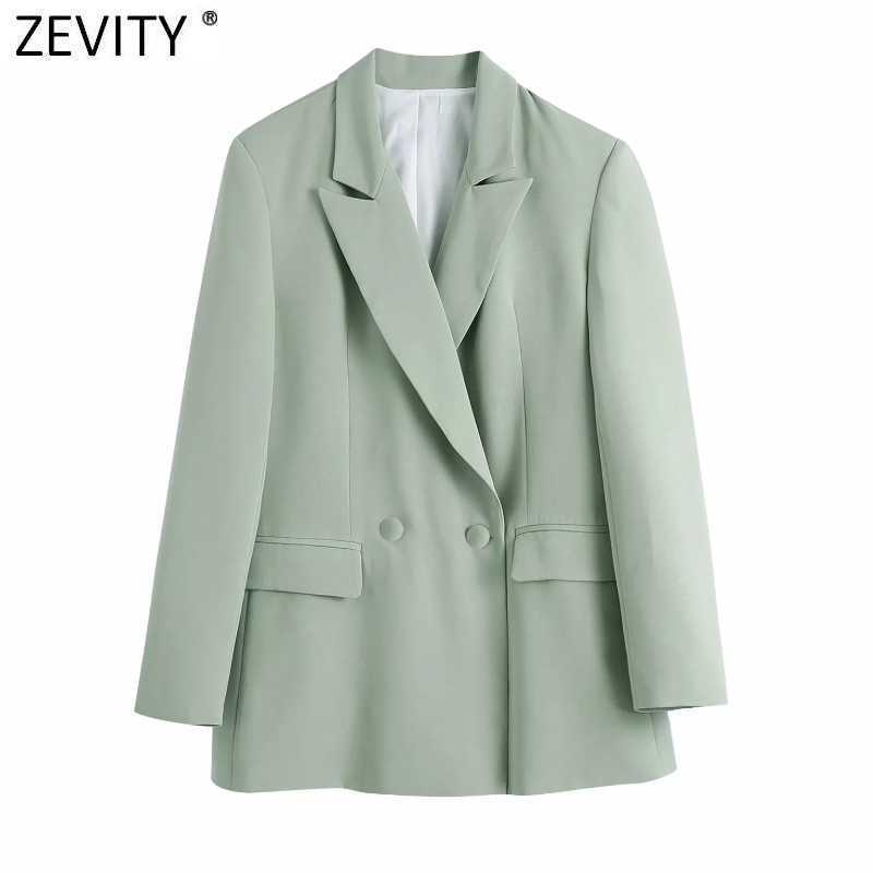 Zevity Women Fashion Notched Collar Green Fitting Blazer Coat Office Ladies Long Sleeve Pockets Female Outerwear Chic Tops CT680 210603, Bb ct680
Zevity Women Fashion Notched Collar Green Fitting Blazer Coat Office Ladies Long Sleeve Pockets Female Outerwear Chic Tops CT680 210603, Bb ct680