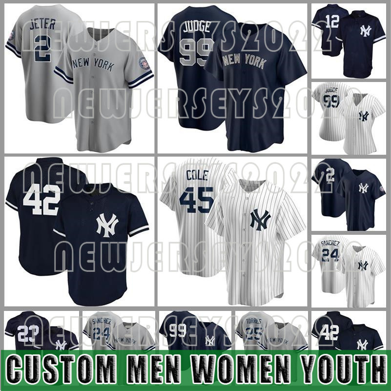 New Aaron Judge York Custom Yankees Jersey Derek Jeter Mariano Rivera Baseball Babe Ruth 48 Anthony Rizzo Women Gleyber Torres Men Gerrit Cole Youth Mantle, Mens custom (yangji)
New Aaron Judge York Custom Yankees Jersey Derek Jeter Mariano Rivera Baseball Babe Ruth 48 Anthony Rizzo Women Gleyber Torres Men Gerrit Cole Youth Mantle, Mens custom (yangji)