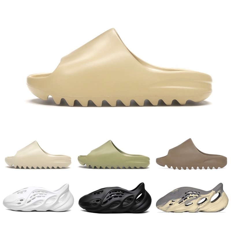 Slide men women Foam Runner slippers Bone White Desert Sand Resin triple black Earth Brown fashion mens outdoor beach hotel sandals 27-45
Slide men women Foam Runner slippers Bone White Desert Sand Resin triple black Earth Brown fashion mens outdoor beach hotel sandals 27-45
