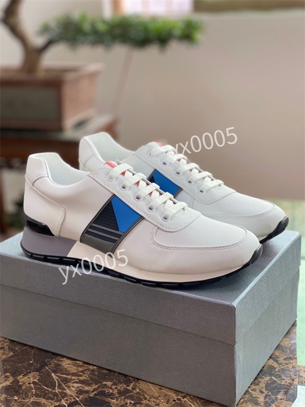 Prad 2021 Boots designer Sneaker White Leather Calfskin shoes Top Technical Knit Women Platform Sneakers Blue Grey, 05
Prad 2021 Boots designer Sneaker White Leather Calfskin shoes Top Technical Knit Women Platform Sneakers Blue Grey, 05