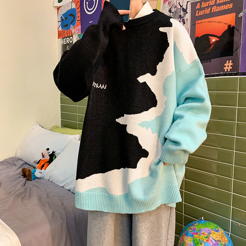 men's sweaters mode the men's neck shreds hip hop streetwear pull oversized 7xl 6xl long sleeves o ver for spring fall 9ht6, White;black
men's sweaters mode the men's neck shreds hip hop streetwear pull oversized 7xl 6xl long sleeves o ver for spring fall 9ht6, White;black