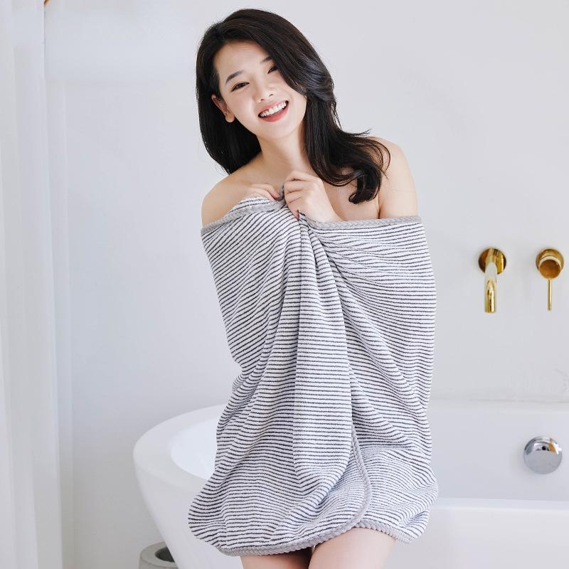 Towel Bamboo Charcoal Antibacterial Fiber Bath Household High-end Large Adult Thickened, Grey
Towel Bamboo Charcoal Antibacterial Fiber Bath Household High-end Large Adult Thickened, Grey