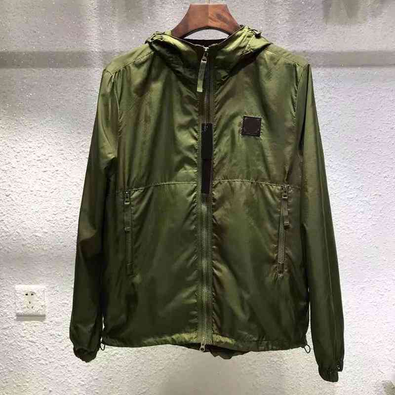 Men's Jackets Spring and Autumn ventilation grid Solid color hooded zipper love coat Chao brand tooling top Simple style in Europe America PNGR, 1# shoe box
Men's Jackets Spring and Autumn ventilation grid Solid color hooded zipper love coat Chao brand tooling top Simple style in Europe America PNGR, 1# shoe box