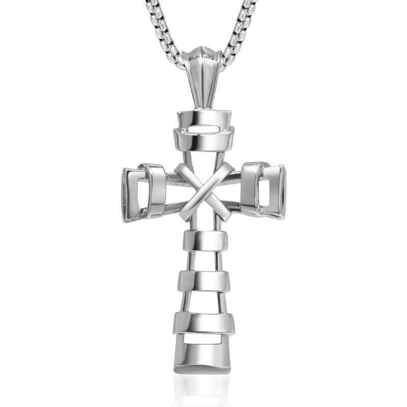 Men Big Large Cross Pendant Necklace 50/70cm Stainless Steel Chain Silver Color Fashion Jewelry Gift Dropship Necklaces
Men Big Large Cross Pendant Necklace 50/70cm Stainless Steel Chain Silver Color Fashion Jewelry Gift Dropship Necklaces
