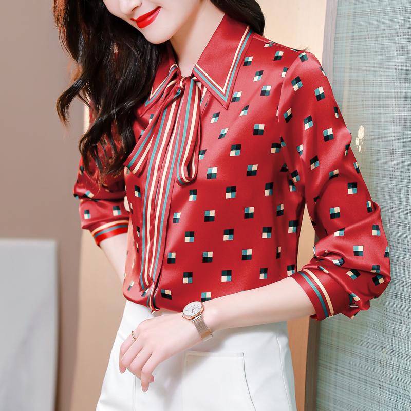 Women's Blouses & Shirts Women Clothing 2021 Spring Plaid Printed Plus Size Long Sleeve OL Blusa Elegant Casual Red Vintage Tops Tees 9232, Burgundy
Women's Blouses & Shirts Women Clothing 2021 Spring Plaid Printed Plus Size Long Sleeve OL Blusa Elegant Casual Red Vintage Tops Tees 9232, Burgundy