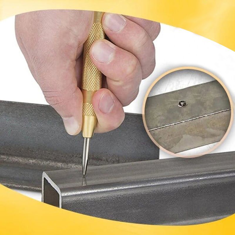 Steel Automatic Center Punch for Stable Gate Boor Intervention. With adjustable voltage, Push Te Strike function