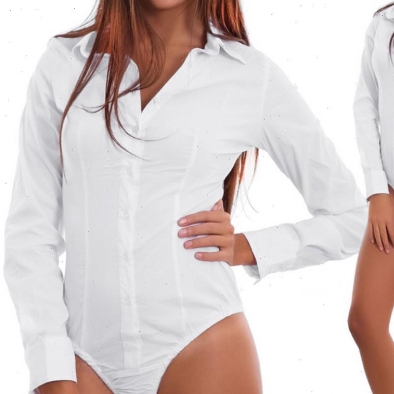 bodysuit long sleeve body suit womens jumpsuit work clothes combinaison femme jump, Black;white
bodysuit long sleeve body suit womens jumpsuit work clothes combinaison femme jump, Black;white