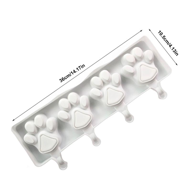 Cell Ice Cream Silicone Mold DIY Non-stick French Mousse Popsicle Cube Tray Dessert Chocolate Cake Baking Moulds