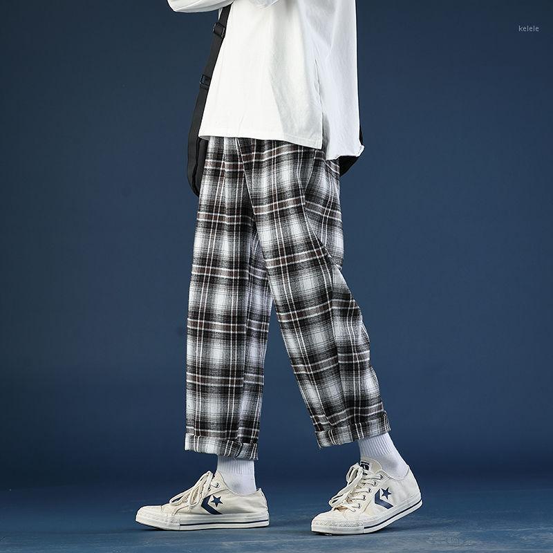 Men's Pants Spring Summer Thin Plaid Fashion Retro Casual Men Streetwear Wild Loose Drawstring Straight Trousers Mens, Black
Men's Pants Spring Summer Thin Plaid Fashion Retro Casual Men Streetwear Wild Loose Drawstring Straight Trousers Mens, Black