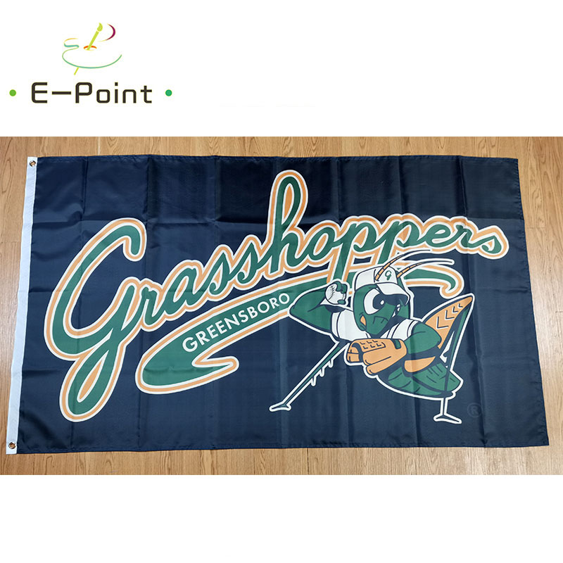 MiLB Greensboro Grasshoppers Flag 3*5ft (90cm*150cm) Polyester Banner decoration flying home & garden Festive gifts
MiLB Greensboro Grasshoppers Flag 3*5ft (90cm*150cm) Polyester Banner decoration flying home & garden Festive gifts