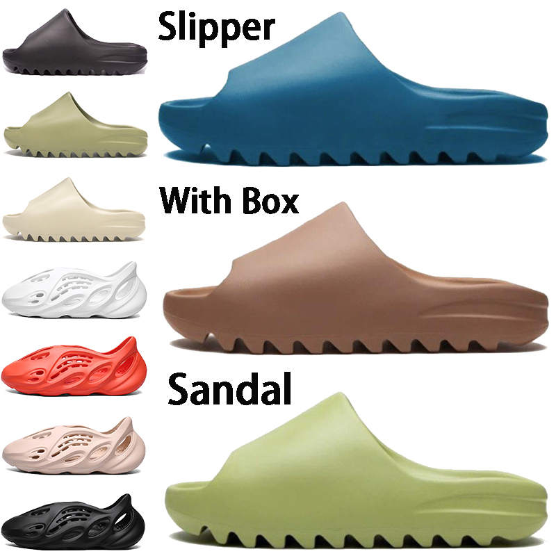 With Box Slipper foam runner mens Slide shoes resin bone triple black white Dark blue green Earth Brown men women sandals sneakers, 15-bubble wrap packaging
With Box Slipper foam runner mens Slide shoes resin bone triple black white Dark blue green Earth Brown men women sandals sneakers, 15-bubble wrap packaging