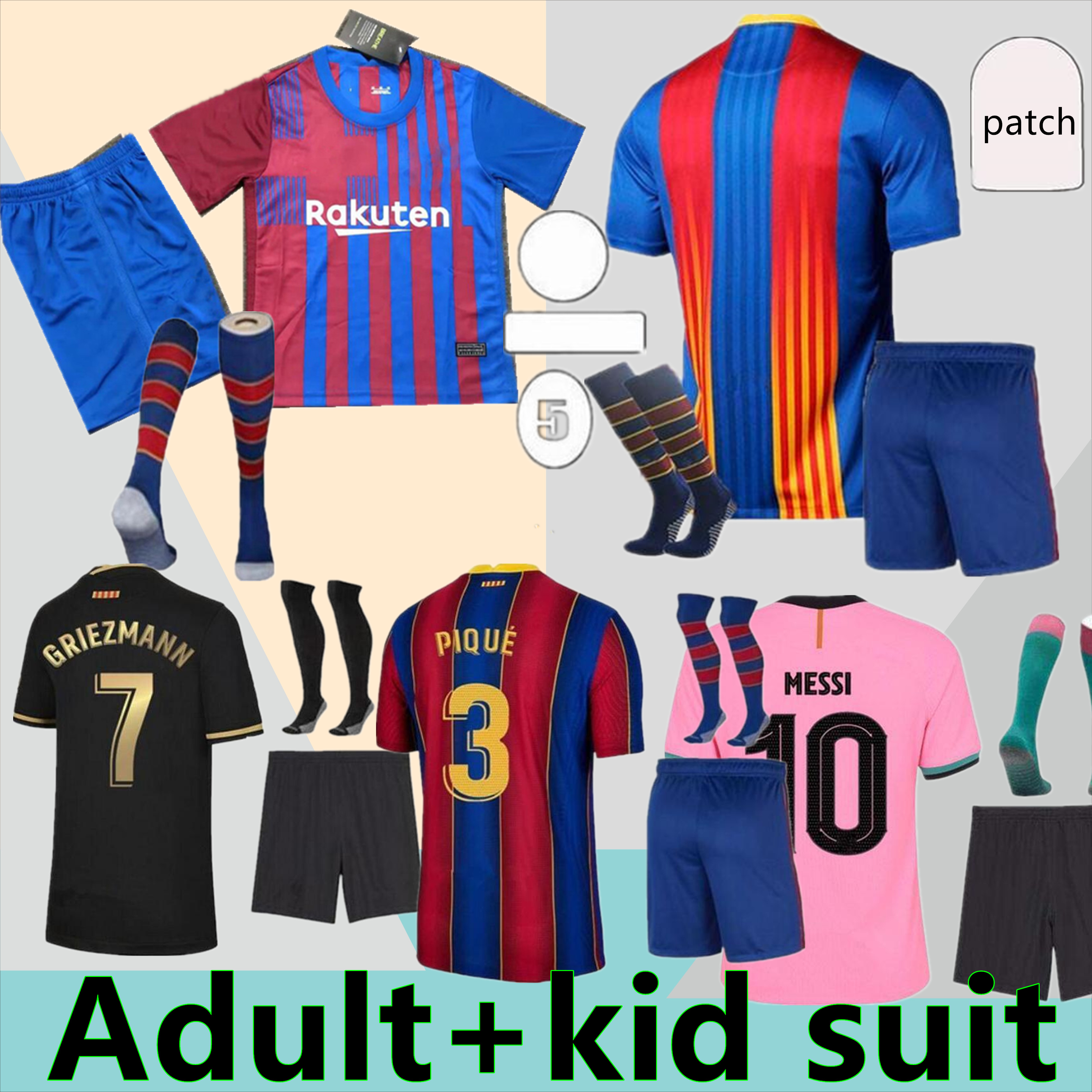 22 21 BARCA soccer jerseys Messi Barcelona 2021 ANSU FATI GRIEZMANN BRAITHWAITE PEDRI DE JONG COUTINHO Football shirt Adult Kid suit Kids Kit uniform, Women
22 21 BARCA soccer jerseys Messi Barcelona 2021 ANSU FATI GRIEZMANN BRAITHWAITE PEDRI DE JONG COUTINHO Football shirt Adult Kid suit Kids Kit uniform, Women
