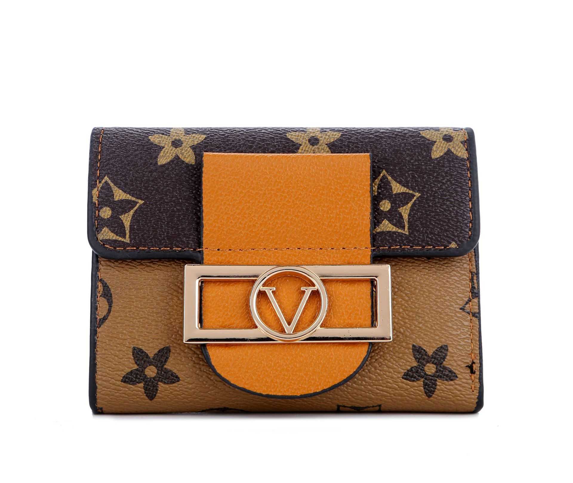 Color Matching Letters Printed Children's Mini Handbag Fashion Kids Grils PU Coin Case Student Portable Card Wallet Purse Bags For Kids G77GEKX