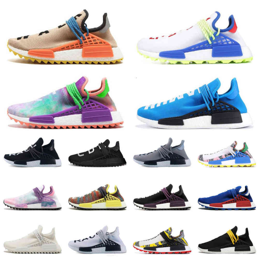 2022 Human Race Mens Running Shoes With Box Pharrell Williams Sample Yellow Core Black Sport Designer Shoes Women Sneakers 36-45, 16 
2022 Human Race Mens Running Shoes With Box Pharrell Williams Sample Yellow Core Black Sport Designer Shoes Women Sneakers 36-45, 16