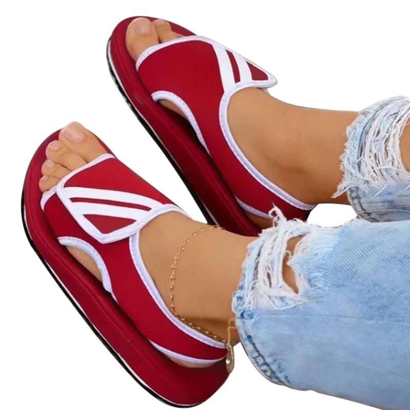 Sandals Summer Womens Mesh Platform Flats Shoes Woman Slippers Ladies Soft Slides Outdoor Sandalias Plus Size, Red
Sandals Summer Womens Mesh Platform Flats Shoes Woman Slippers Ladies Soft Slides Outdoor Sandalias Plus Size, Red