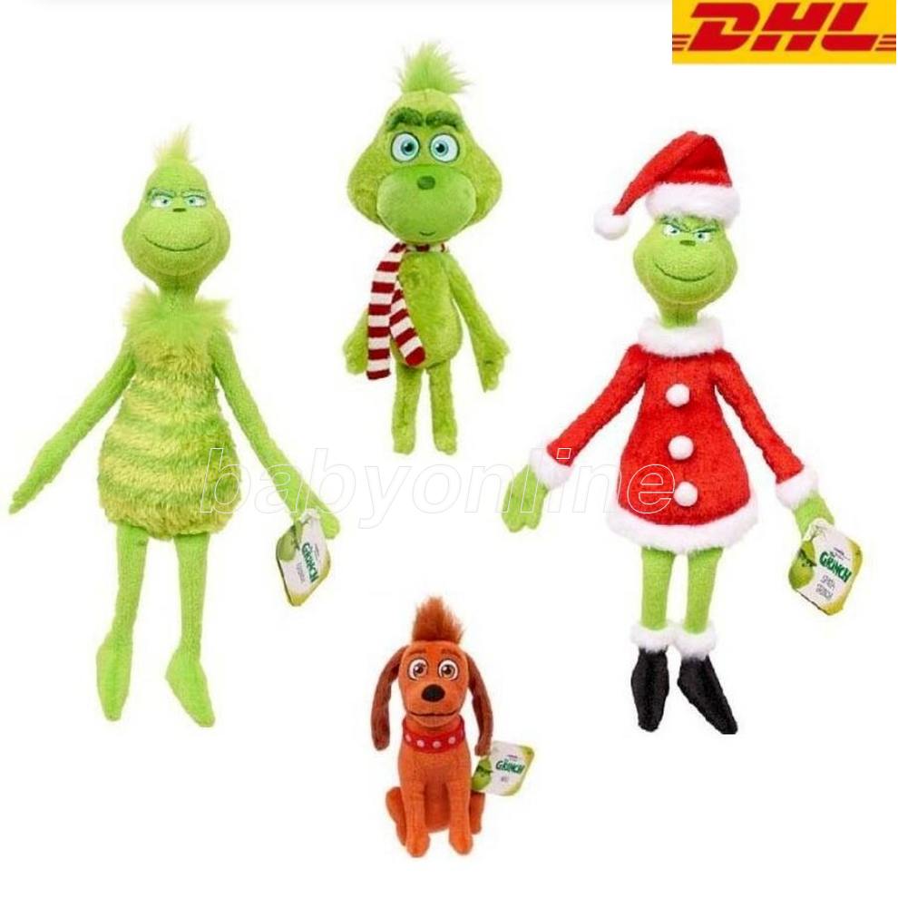 Wholesale Christmas Plush Toys Grinch Stuffed Toy For Party Favor Gifts Max Dog Doll Soft Stuffed Cartoon Animal Peluche for Kids Birthday New Year Gifts
Wholesale Christmas Plush Toys Grinch Stuffed Toy For Party Favor Gifts Max Dog Doll Soft Stuffed Cartoon Animal Peluche for Kids Birthday New Year Gifts
