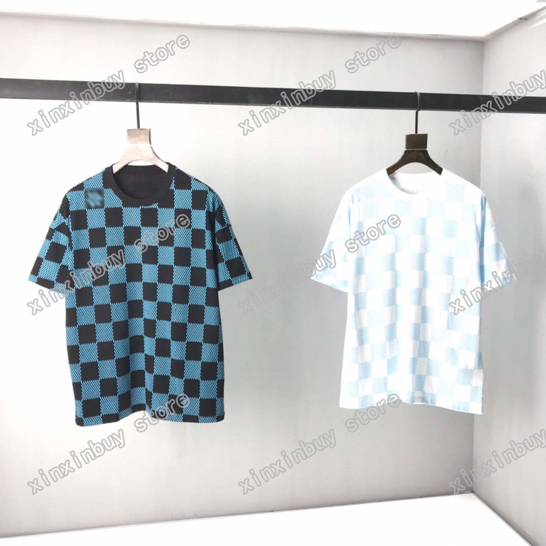 21ss men printed t shirts polos designer chessboard lattice letter print paris clothes mens shirt tag Loose style black white gray 05, White;black
21ss men printed t shirts polos designer chessboard lattice letter print paris clothes mens shirt tag Loose style black white gray 05, White;black