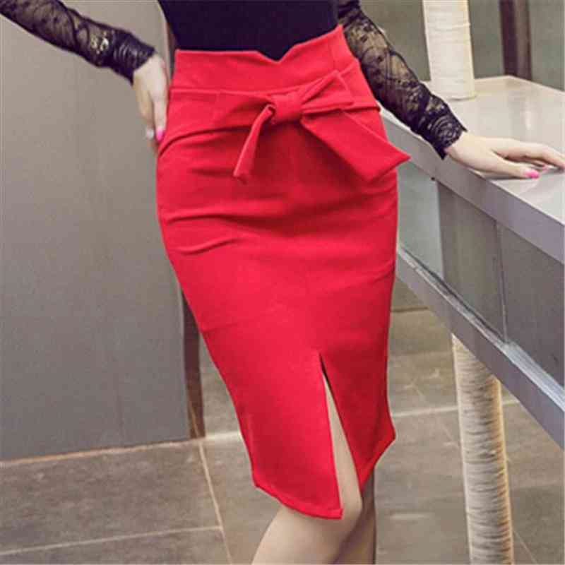 Plus Size Fashion Slim Women Skirt High Waist Bow Spring Summer Work Pencil Skirt Stretch Sexy Office Lady Skirts, Black
Plus Size Fashion Slim Women Skirt High Waist Bow Spring Summer Work Pencil Skirt Stretch Sexy Office Lady Skirts, Black