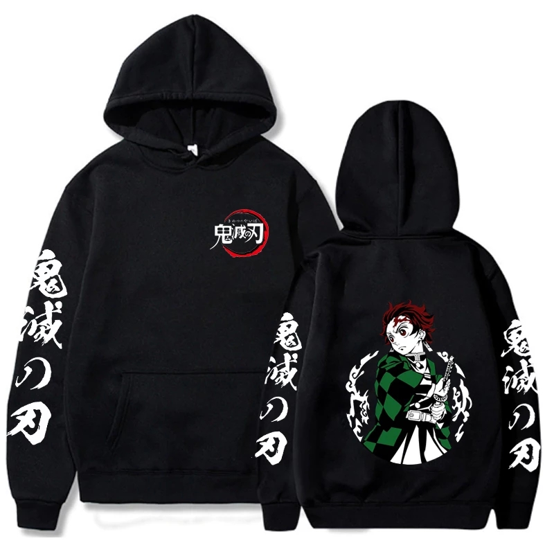 Hoodies Designer Demon Slayer Hoodie Fashion Casual Japanese Anime Hoody Male Streetwear Swag Style
Hoodies Designer Demon Slayer Hoodie Fashion Casual Japanese Anime Hoody Male Streetwear Swag Style