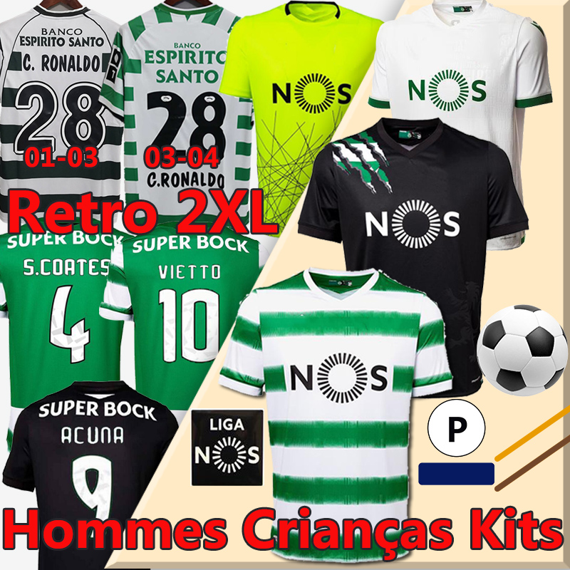 SCP Lisbon 20/21 Soccer Jerseys Sporting Clube de 2021 Jovane B.Fernandes S.COATES PEDRO G. PORRO Retro jersey 2001 03 04 Lisboa C.Ronaldo #28 Men kids kits football shirts, Lisiben 20 21 away
SCP Lisbon 20/21 Soccer Jerseys Sporting Clube de 2021 Jovane B.Fernandes S.COATES PEDRO G. PORRO Retro jersey 2001 03 04 Lisboa C.Ronaldo #28 Men kids kits football shirts, Lisiben 20 21 away