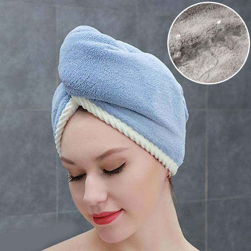 Shower Caps Soft Coral Velvet Women Instant Drying Hat Microfiber Super Wet Curly Hair Care Wrap Cute Cap Loop Turban Towel Bathroom
Shower Caps Soft Coral Velvet Women Instant Drying Hat Microfiber Super Wet Curly Hair Care Wrap Cute Cap Loop Turban Towel Bathroom
